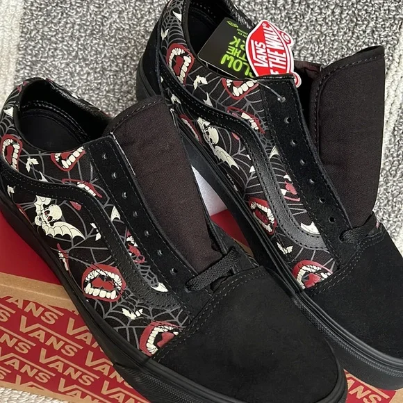 Vans Old Skool Glow Frights Black/Black WMNS - Picture 8 of 16